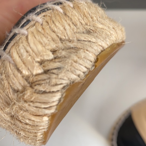 Chanel Full Set CC espadrilles lamb leather nude 40 - Picture 15 of 16